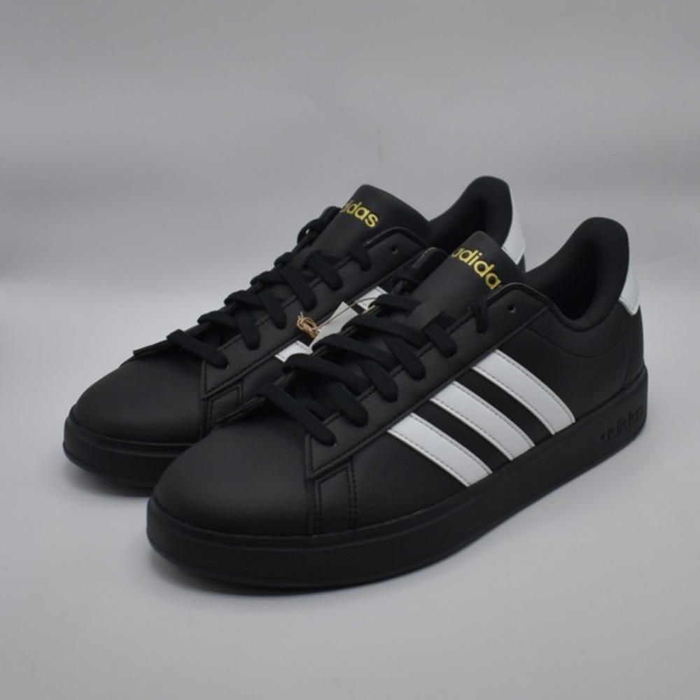 Adidas Grand Court 2.0 Sneakers Shoes Men's Size‎ 9 Shoes Black White NWT JR0546